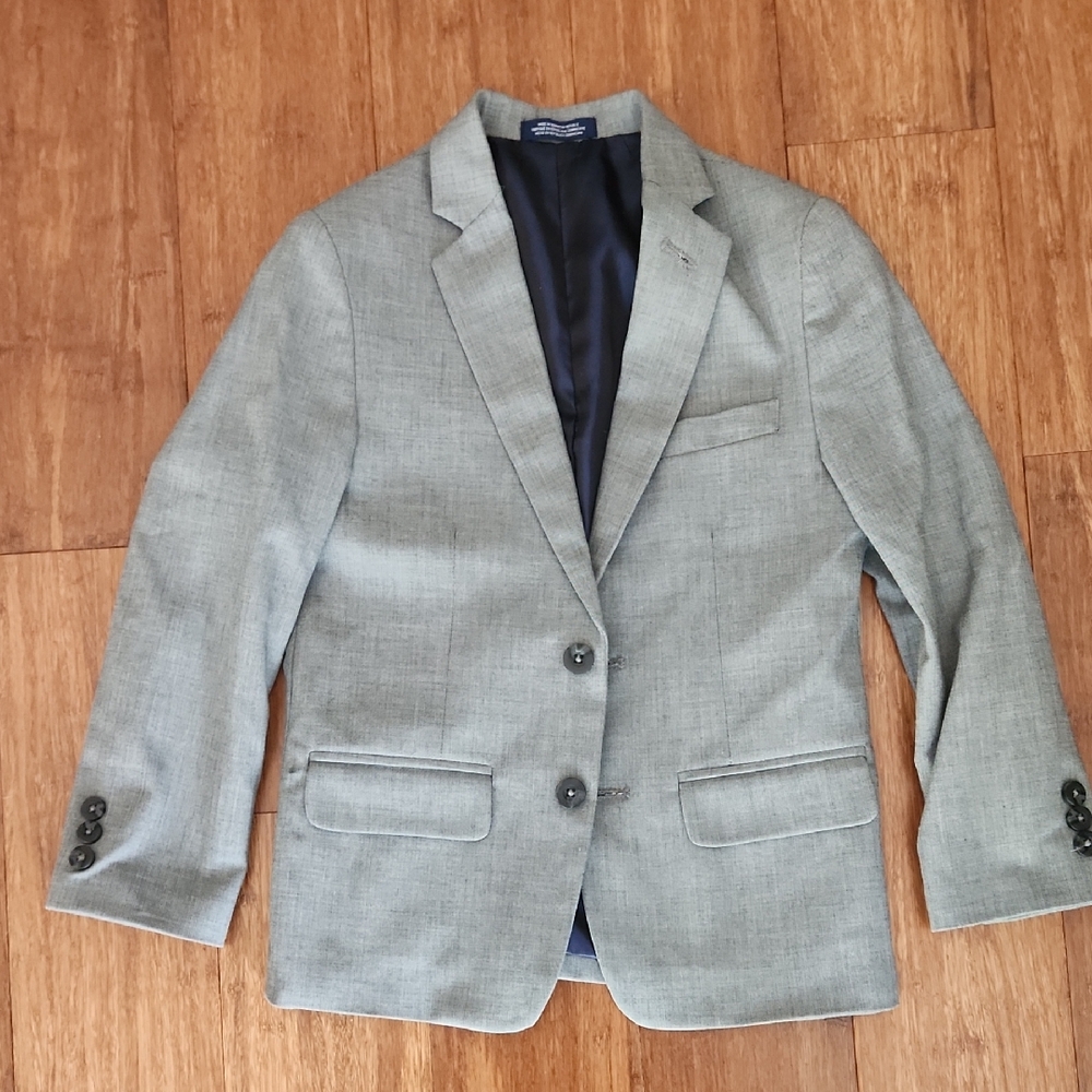 Izod Light Gray Boy's Blazer Size 8